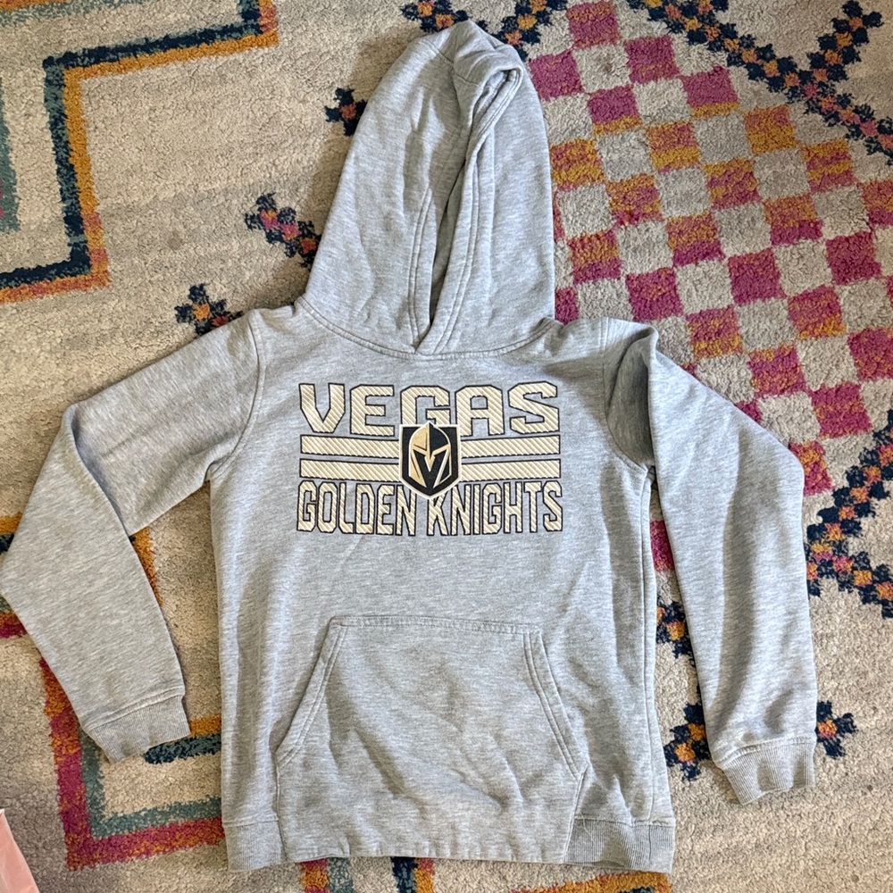 Kids Vegas Golden Knights Gray Hoodie